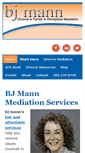 Mobile Screenshot of bjmediationservices.com